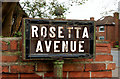 Street sign, Belfast