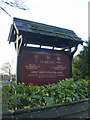 Aughton Parish Church, St Michael, Sign