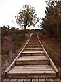 Verwood: looking up Stephen?s Castle steps