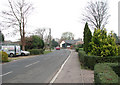 View north-east along Church Road