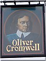 Sign for the Oliver Cromwell