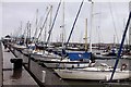 The marina at Freeport in Fleetwood