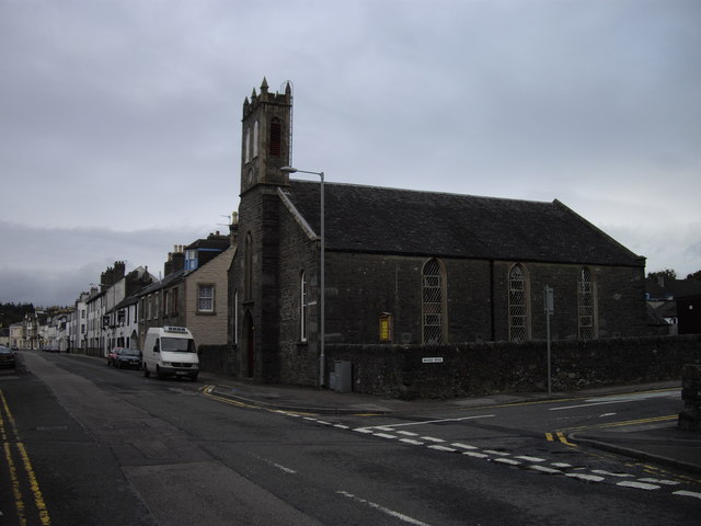 Church on corner of Argyll Street and Manse Brae