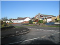 Looking from Celandine Avenue across Eglantine Walk towards Magnolia Way