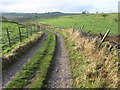 Footpath towards A6 road near Barmoor Clough