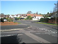 Looking from Maple Tree Avenue across Grenfield Crescent towards Cedar Crescent