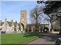 Curry Rivel church and village green