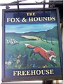 Sign for the Fox and Hounds