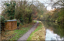 SP3364 : Small aqueduct carrying Grand Union Canal (1) by Andy F