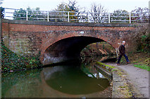 SP3364 : Looking west at bridge 35, Grand Union Canal by Andy F