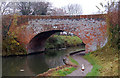 Looking west at bridge 36, Grand Union Canal