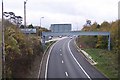 Sliproad on the M25 Motorway, Junction 5