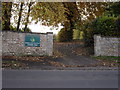 Shipton Under Wychwood cricket club entrance