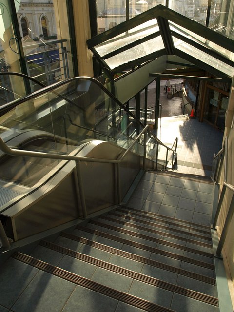 Southern steps at Fleet Walk, Torquay (2)