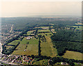 Aerial view of Garrolds Farm and part of Pound Wood