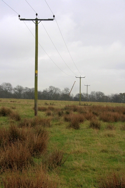 Electricity Transmission Poles, Embleton Moor