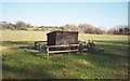 NY0430 : Fishing Hut by the river Derwent by Peter Bond