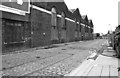 Old disused tram line in Hessel Street, Weaste