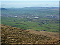 Clitheroe from Pendle Hill