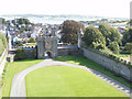 Killyleagh Castle gatehouse from tower