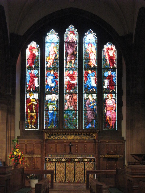 St. Martin's Church - altar and east window