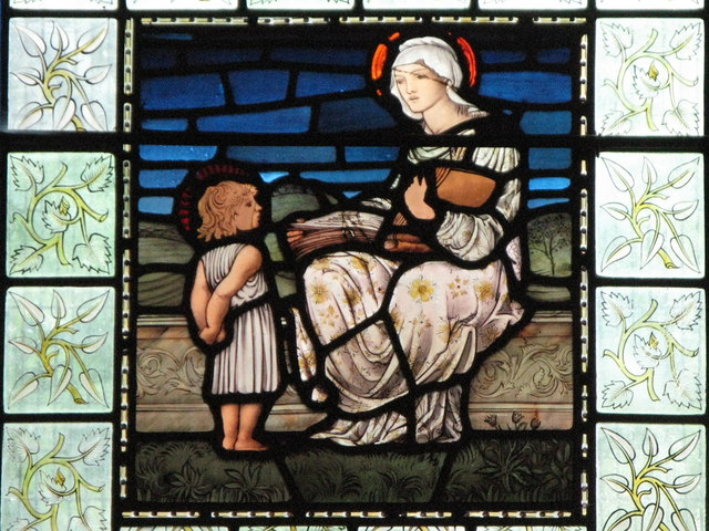 St. Martin's Church - stained glass window (6) - detail