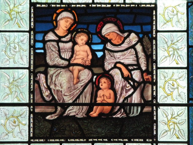 St. Martin's Church - stained glass window (6) - detail