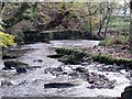 Kilsyth, Garrel sluice and weir