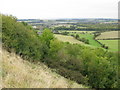 View towards Peene from the escarpment