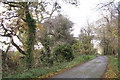 Woodloes Lane north of the A46