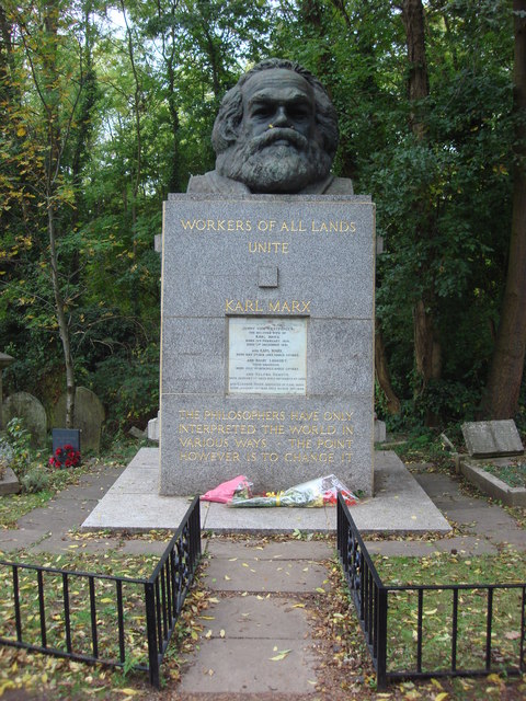 Karl Marx' Grave © Oxyman cc-by-sa/2.0 :: Geograph Britain and Ireland