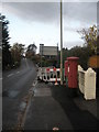 Postbox  at the eastern end of Lovedean Lane