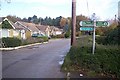 North Downs Way crosses Bigbury Road