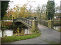 Footbridge over Pendle Water