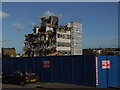 The demolition of Rochester Police station