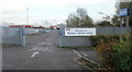 Meadows Road entrance to BCA  Newport Auction Centre