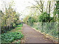 Footpath leading up to Fort Clarence, Rochester