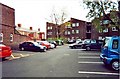 Sherburn Road Flats from the car park