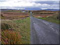 NG2841 : Road to Balmore by Richard Dorrell