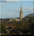 View From Harnham Hill, Salisbury