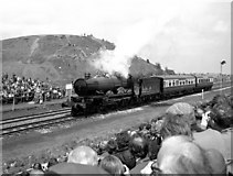SJ5091 : Locomotive Parade, Rainhill 1980:  GWR 'Castle' class 4-6-0 by Dr Neil Clifton