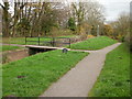 Canal path, Fourteen Locks, Newport