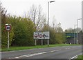 Approach to the Bucknell Road roundabout, Bicester