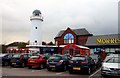 Supermarket with its own lighthouse