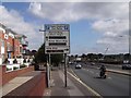 Electronic sign in Gosport Road