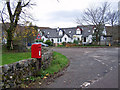 Post box and housing, Balmacara Square