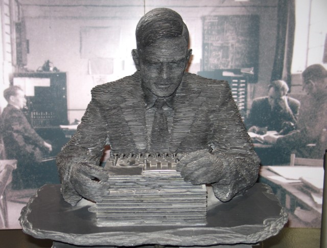 Alan Turing Statue at Bletchley Park
