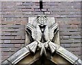 St Thomas, Hanwell, London W7 - Porch decoration