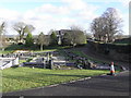 Graveyard and  Church Hall at Hillhall Presbyterian Church