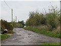 Track to New Barn